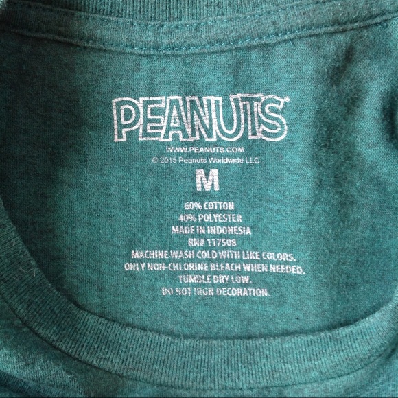 Peanuts Snoopy "Please Don't Make Me Do Stuff"✨M - Picture 2 of 4